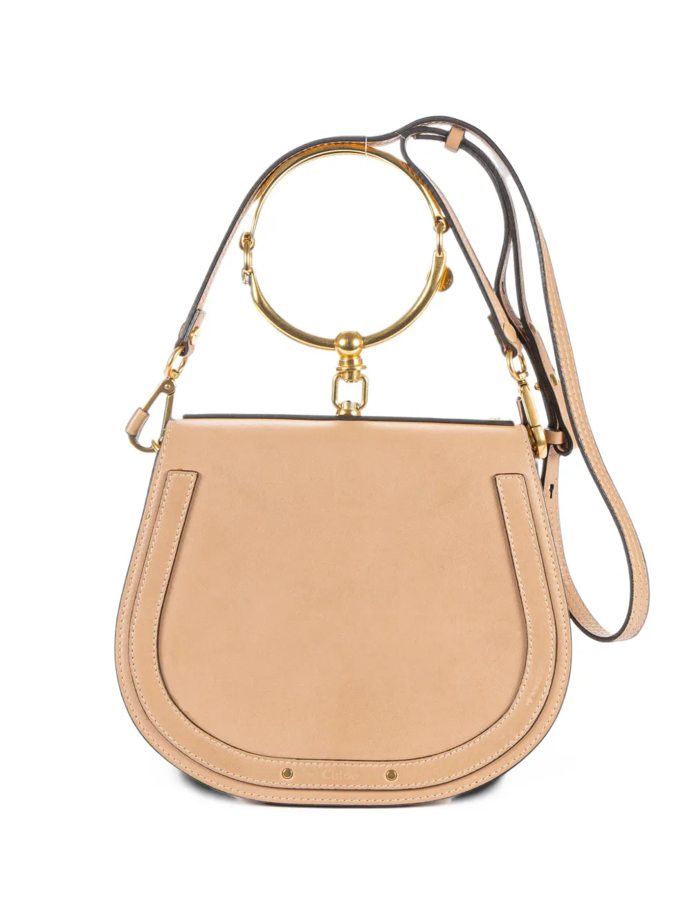 Chloé Pre-Owned Nile Bracelet shoulder bag - Nude