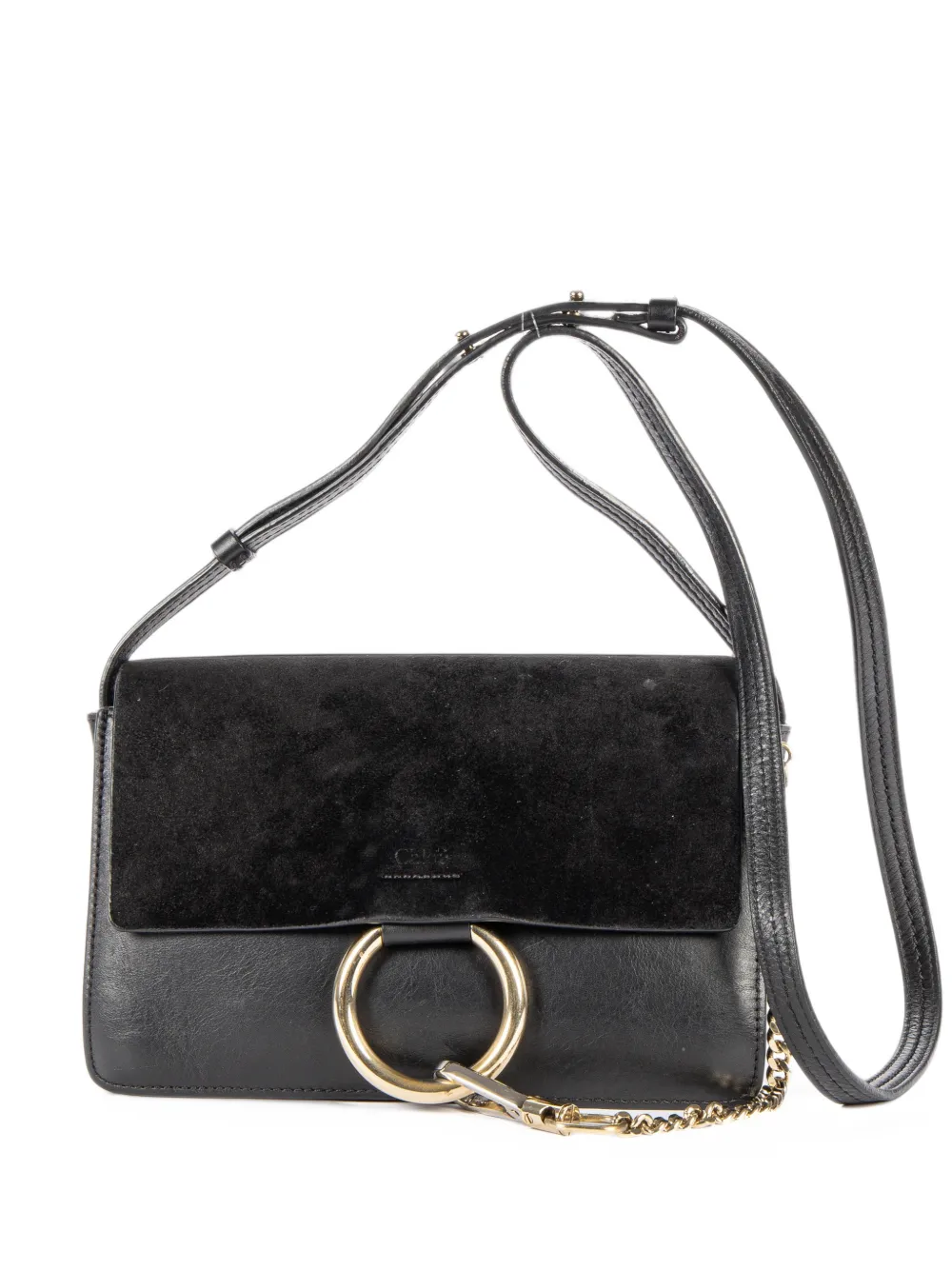 Chloé Pre-Owned small Faye shoulder bag - Schwarz