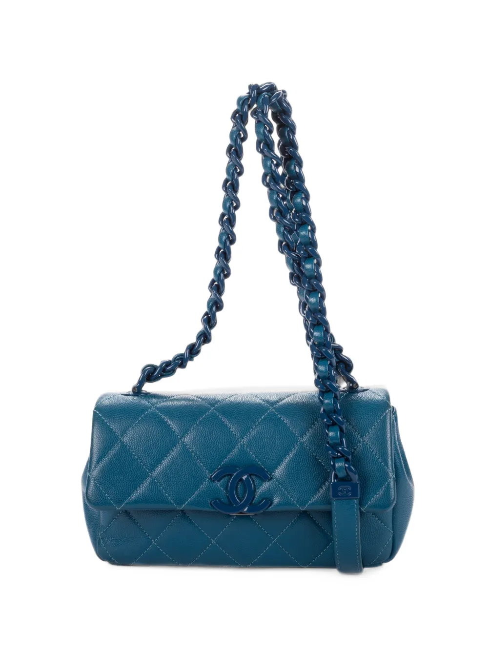 CHANEL Pre-Owned My Everything quilted shoulder bag - Blue