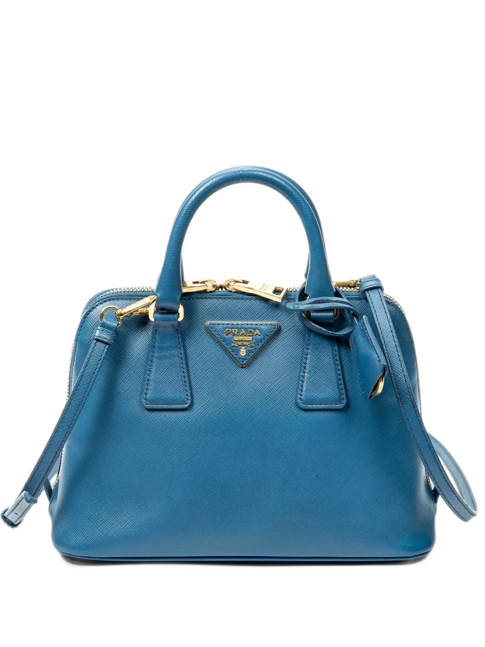 Prada Pre-Owned small Promenade tote bag - Blu