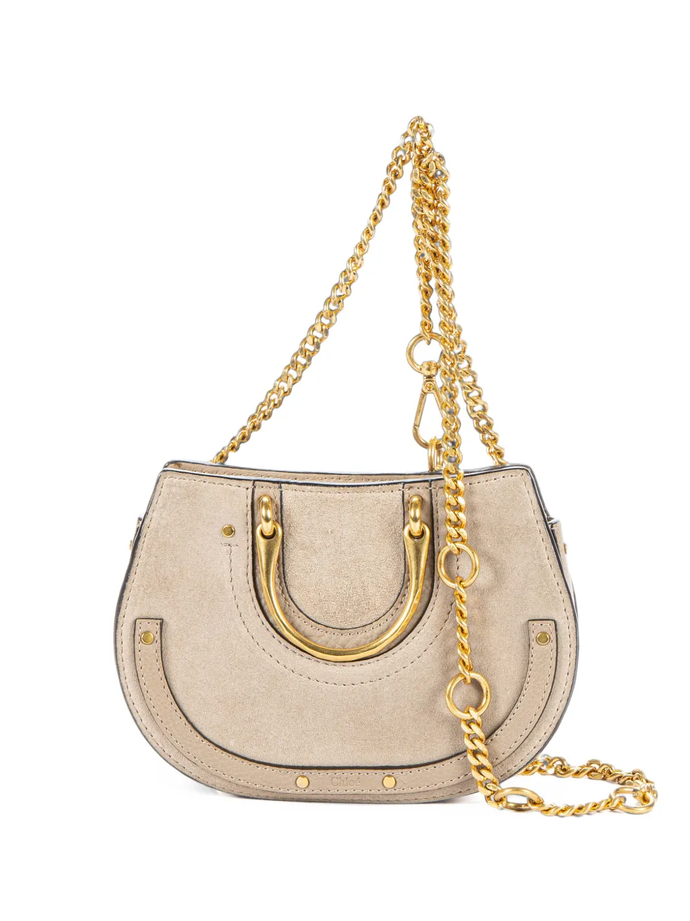 Chloé Pre-Owned mini Pixie shoulder bag - Neutrals