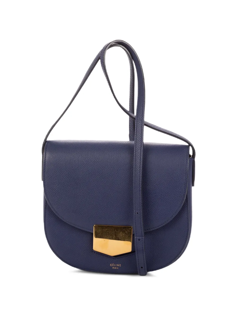 Celine Pre-Owned Trotteur crossbody bag - Blu