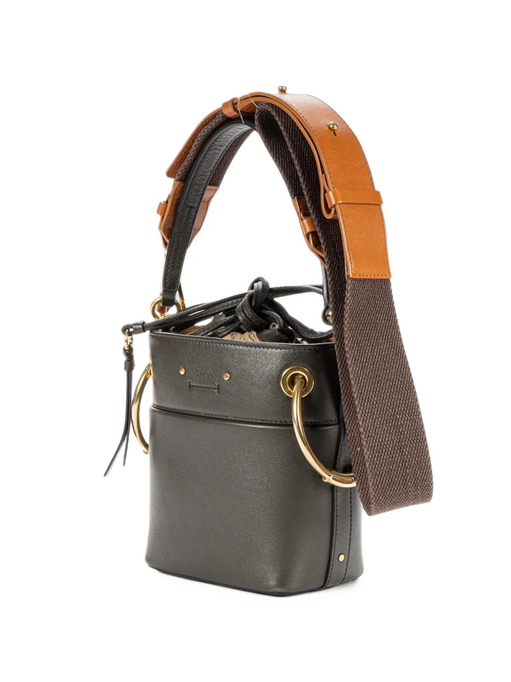 Chloé Pre-Owned Roy bucket mini bag - Grau
