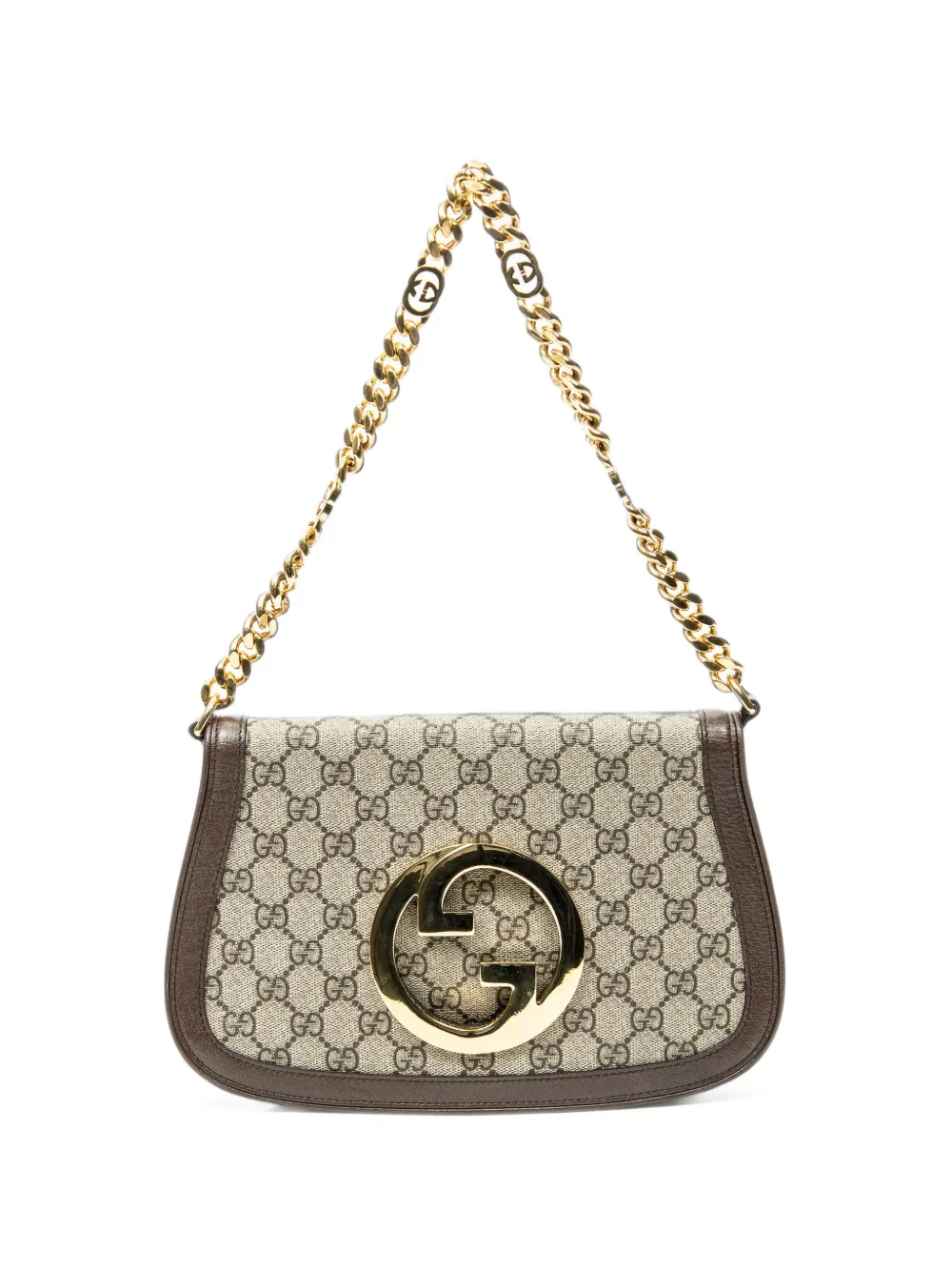 Gucci Pre-Owned Small Blondie foldover-top shoulder bag - Neutrals