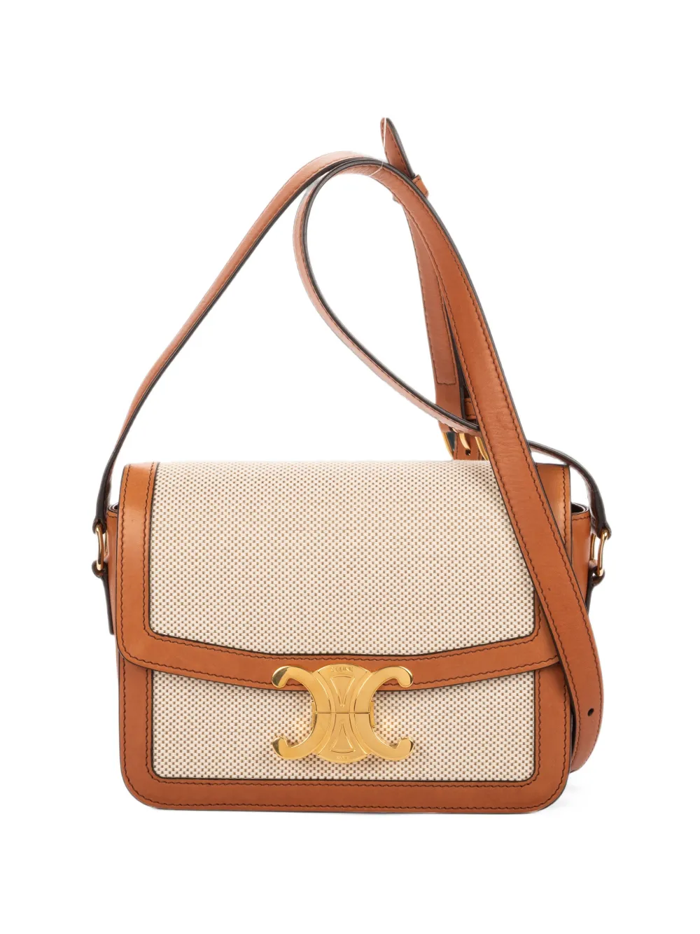 Celine Pre-Owned Classique Triomphe mini bag - Brown