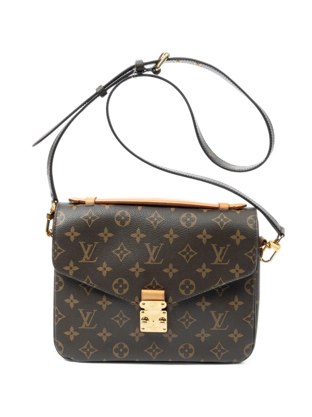 Louis Vuitton Pre-Owned Pochette Metis Monogram shoulder bag - Marron