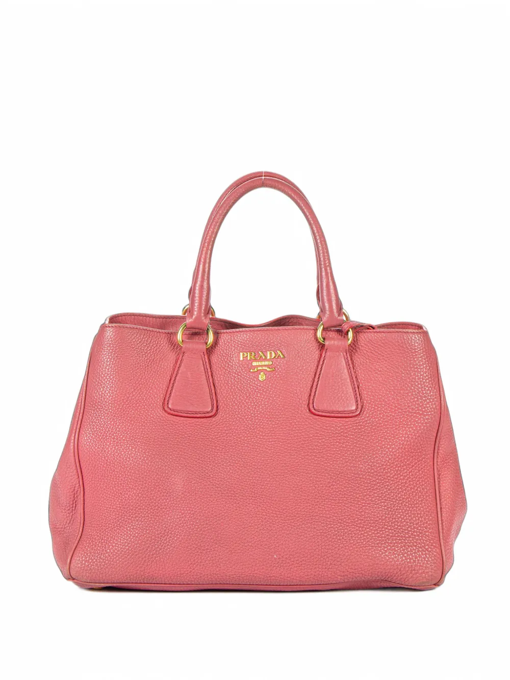 Prada Pre-Owned Vitello Daino leather tote bag - Pink