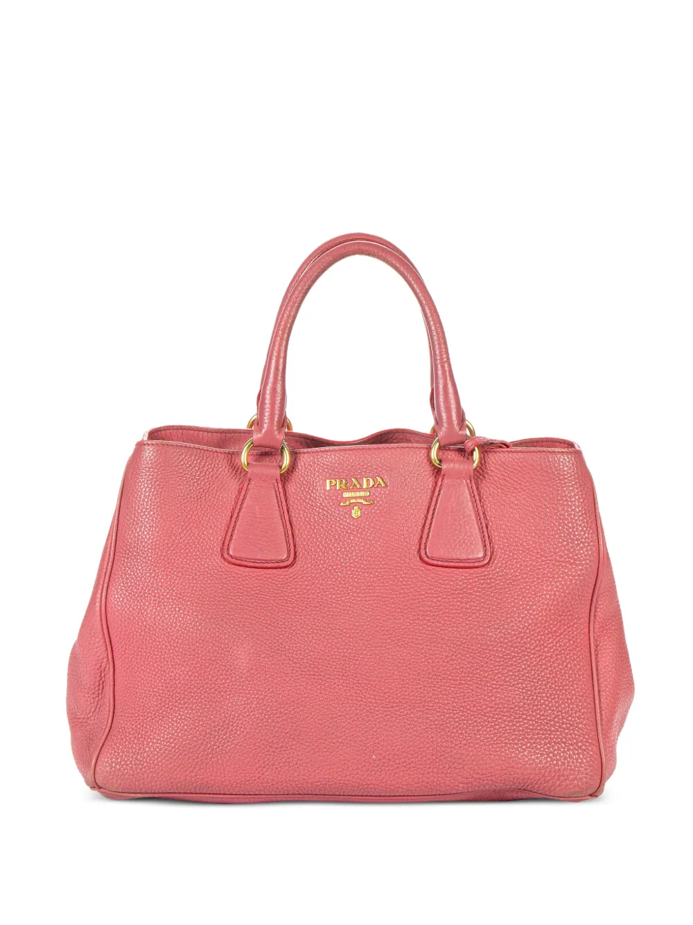 Prada Pre-Owned Vitello Daino leather tote bag - Rosa
