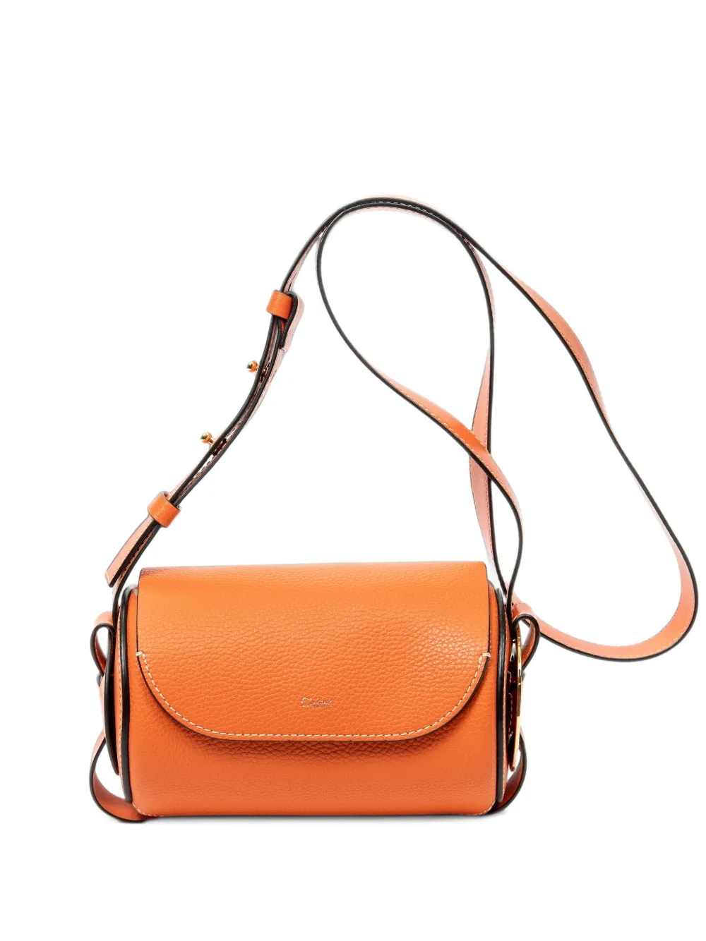 Chloé Pre-Owned Mini Darryl crossbody bag - Orange