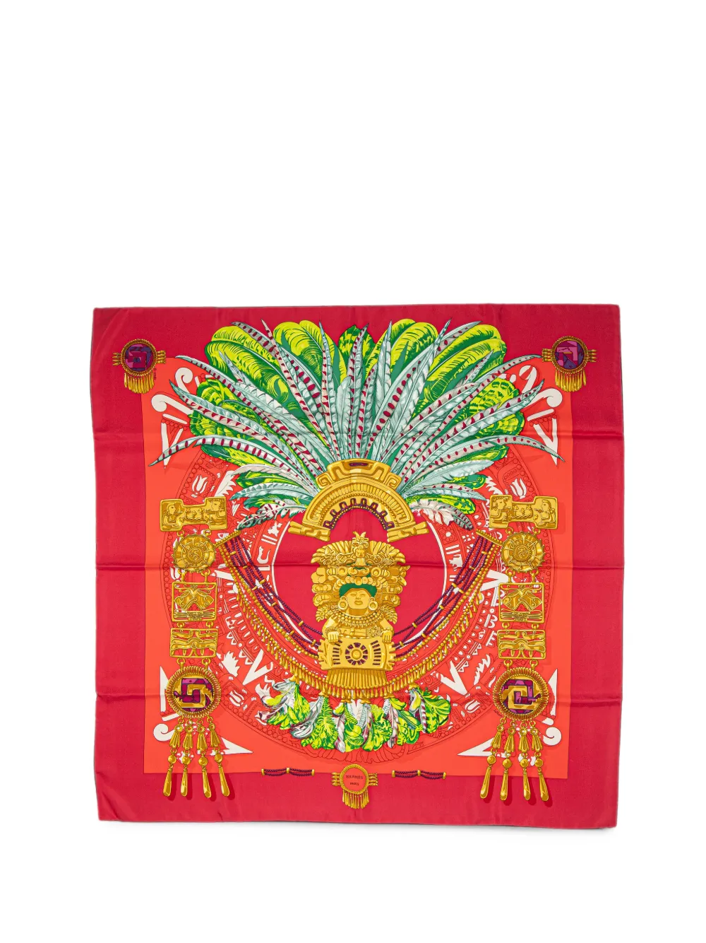 Hermès Pre-Owned Mexique scarf - Rosa