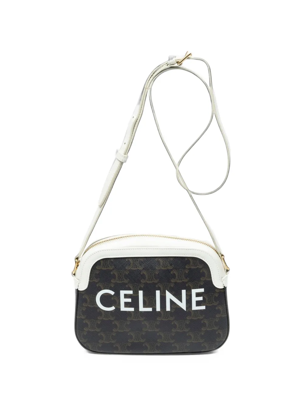 Celine Pre-Owned Triomphe camera shoulder bag - Brown