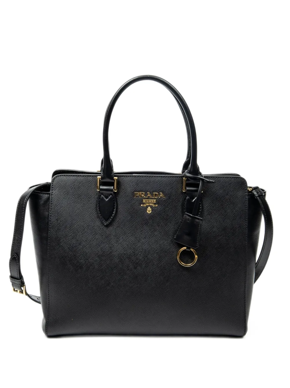 Prada Pre-Owned Saffiano-leather tote bag - Schwarz