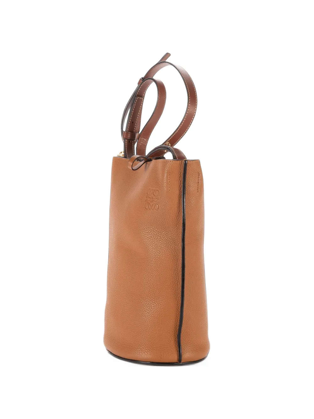 Loewe Pre-Owned Gate bucket bag - Braun