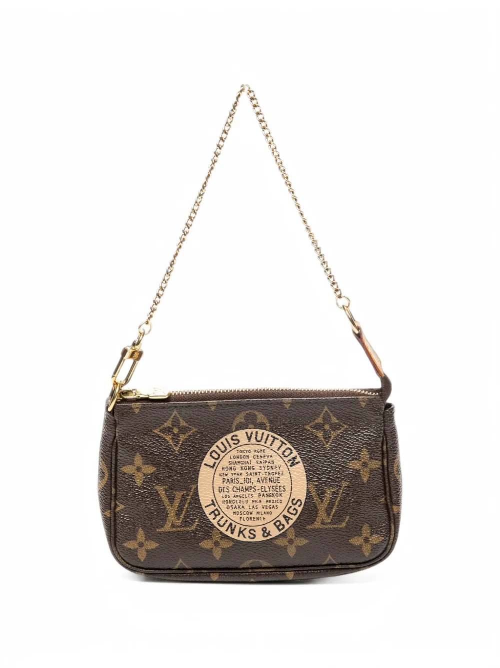 Louis Vuitton Pre-Owned mini Pochette Accessoires handbag - Marrone