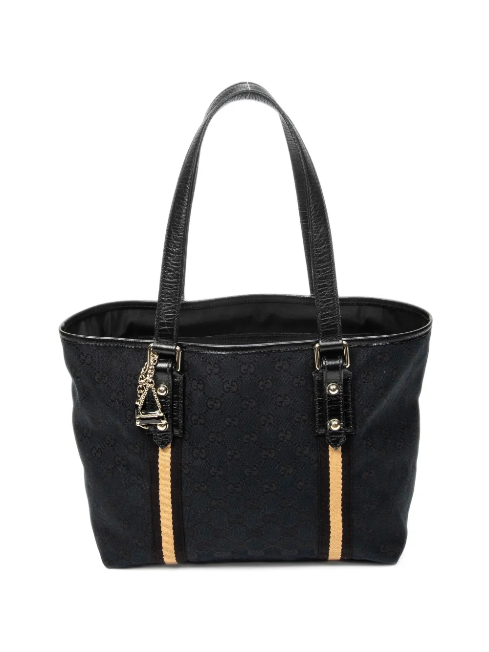Gucci Pre-Owned Web Jolicoeur tote bag - Black