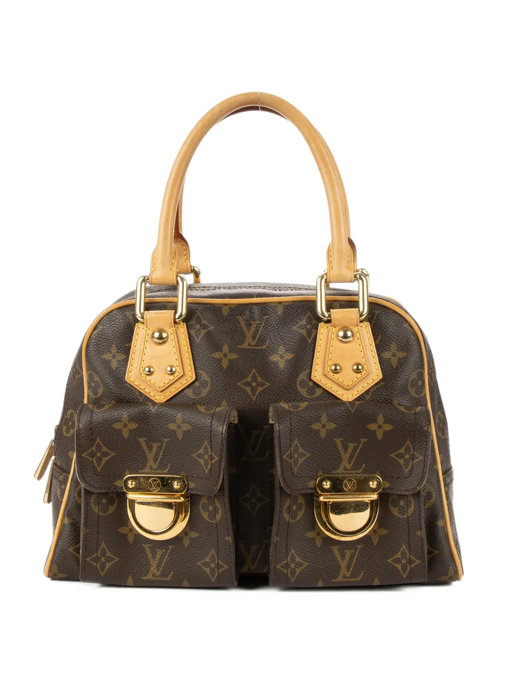 Louis Vuitton Pre-Owned PM Manhattan tote bag - Brown