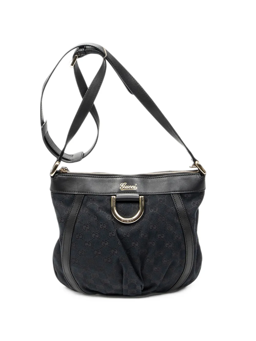 Gucci Pre-Owned G Canvas Abbey D-Ring shoulder bag - Schwarz
