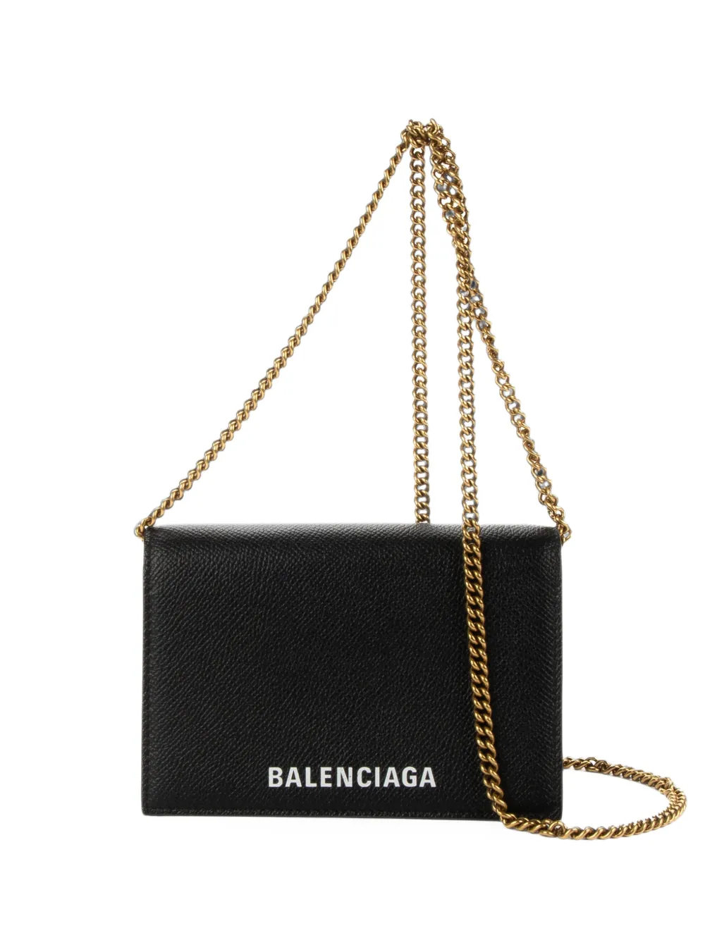 Balenciaga Pre-Owned Cash grained leather mini bag - Schwarz