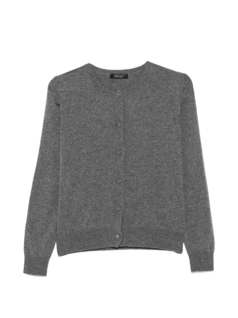 Aragona button-up crew-neck cardigan