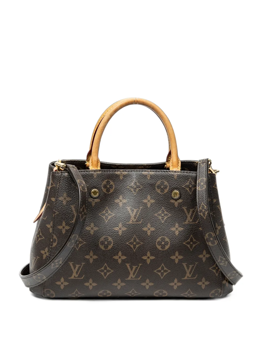 Louis Vuitton Pre-Owned 2016 BB Montaigne Monogram tote bag - Braun