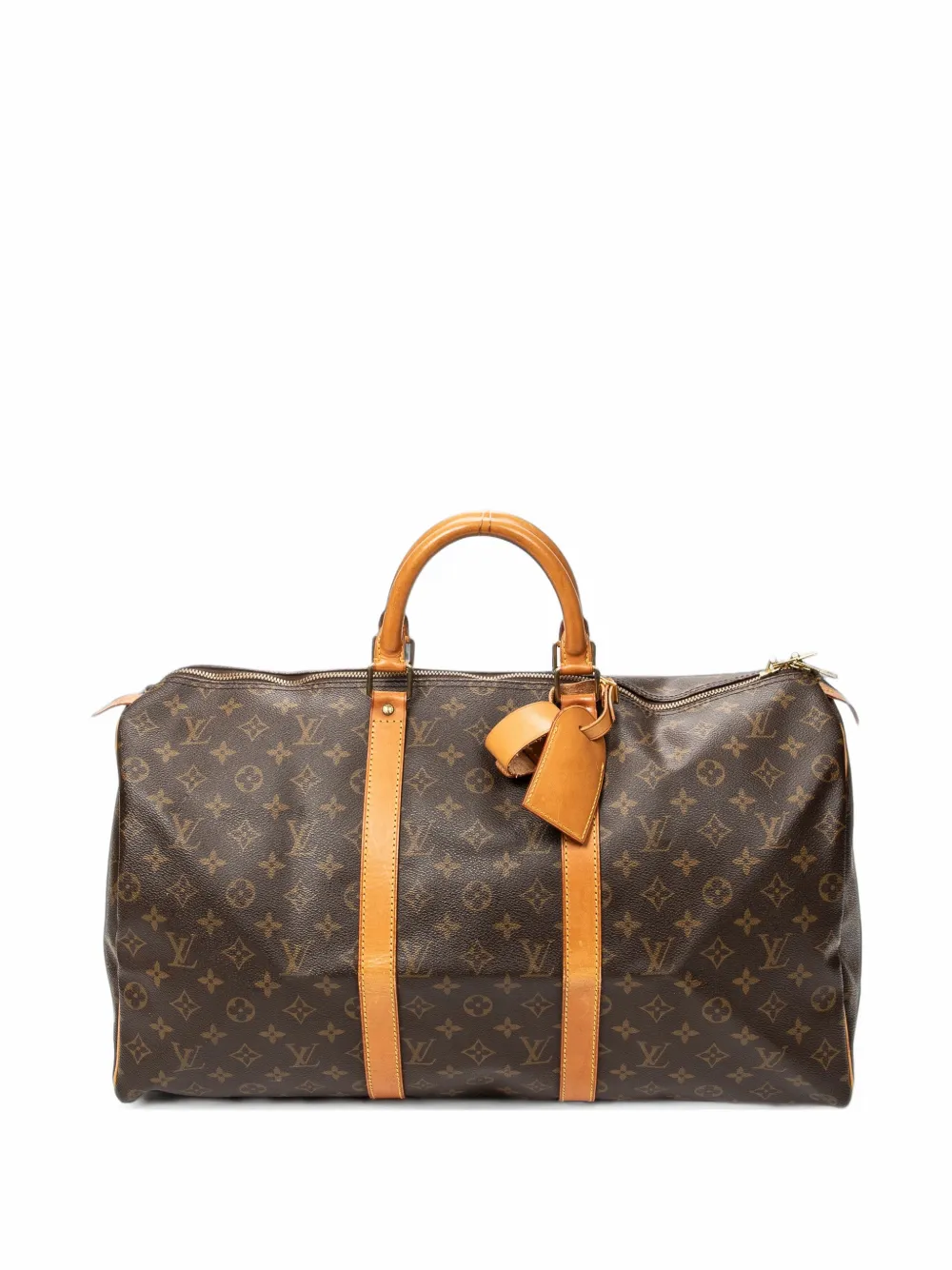 Louis Vuitton Pre-Owned Monogram Keepall travel bag - Braun
