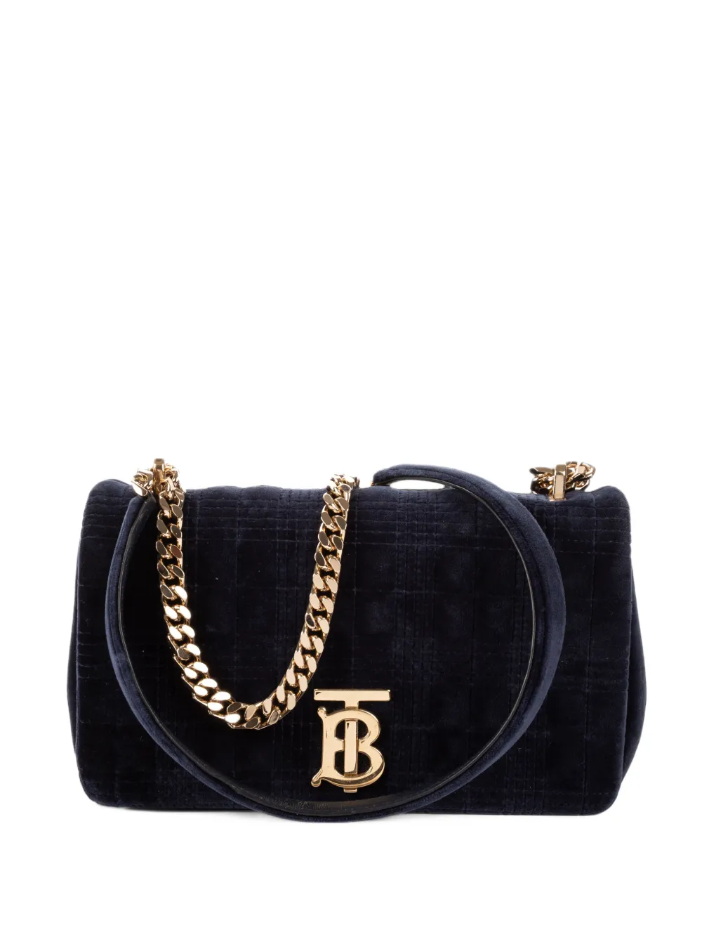 Burberry Pre-Owned Lola quilted shoulder bag - Blue