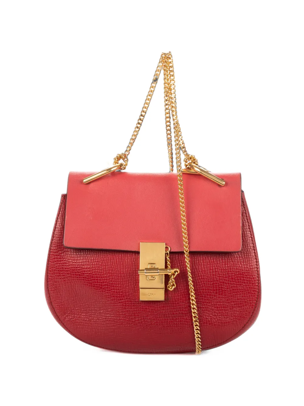 Chloé Pre-Owned small Drew shoulder bag - Red
