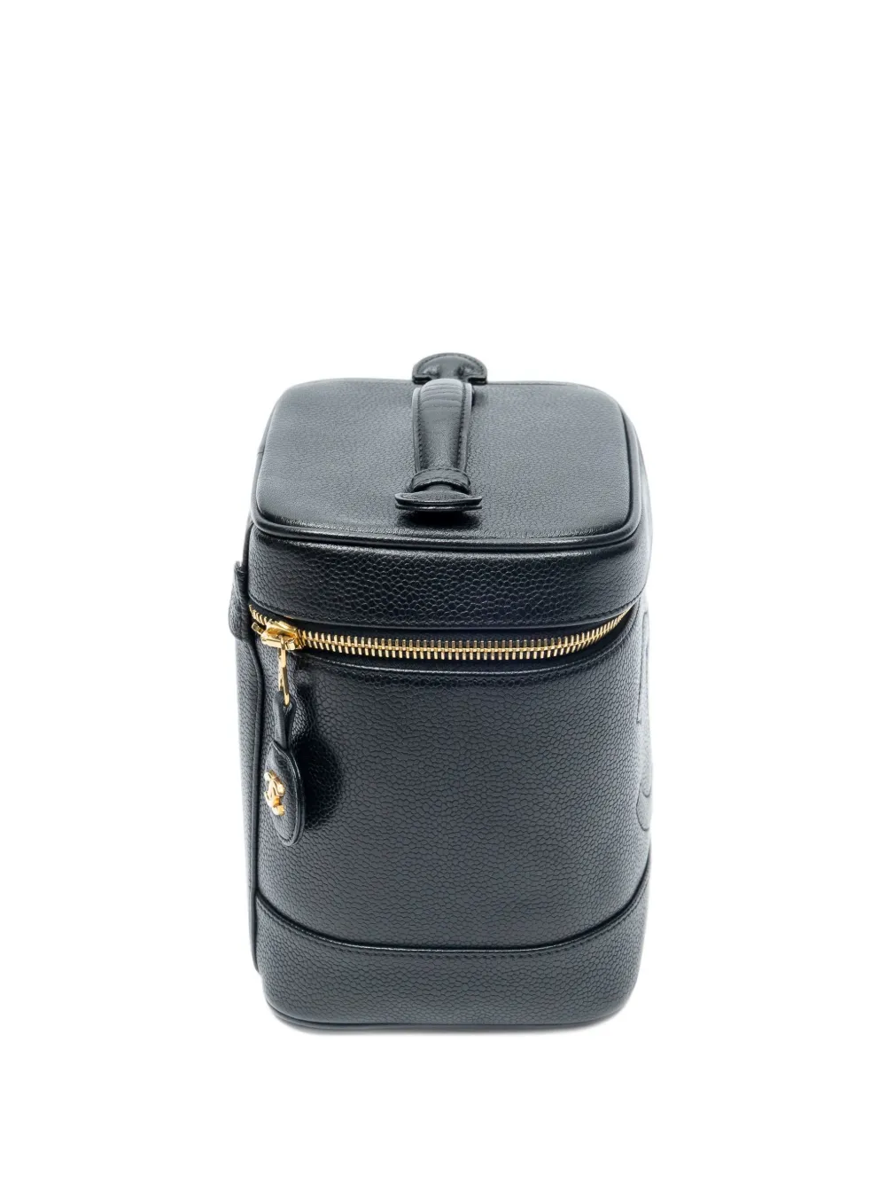 CHANEL Pre-Owned mini Timeless caviar leather tote bag - Black