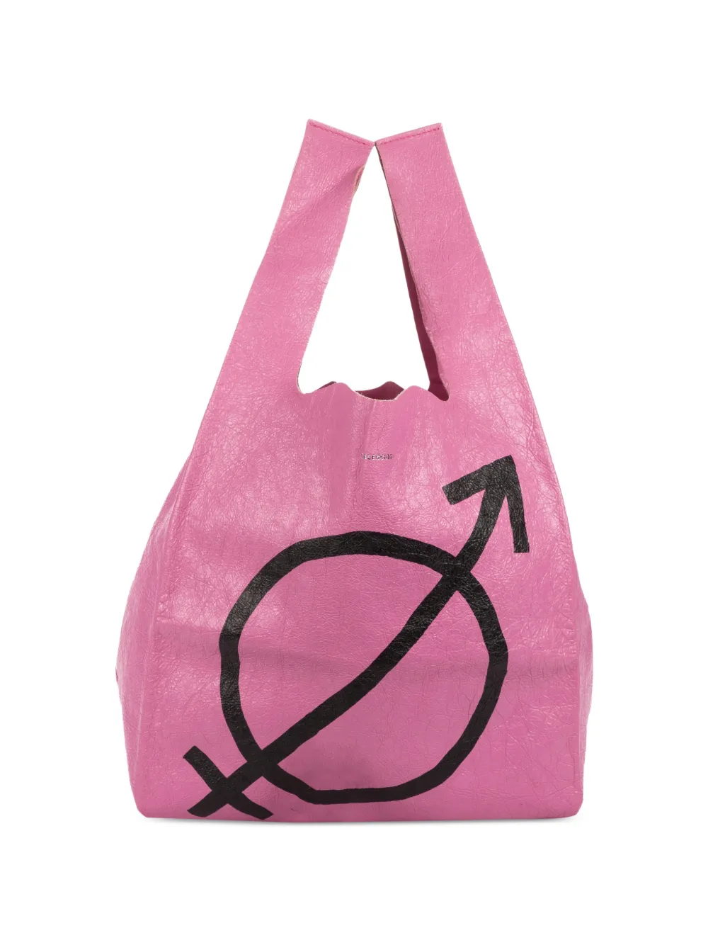 Balenciaga Pre-Owned Everyday distressed tote bag - Rosa