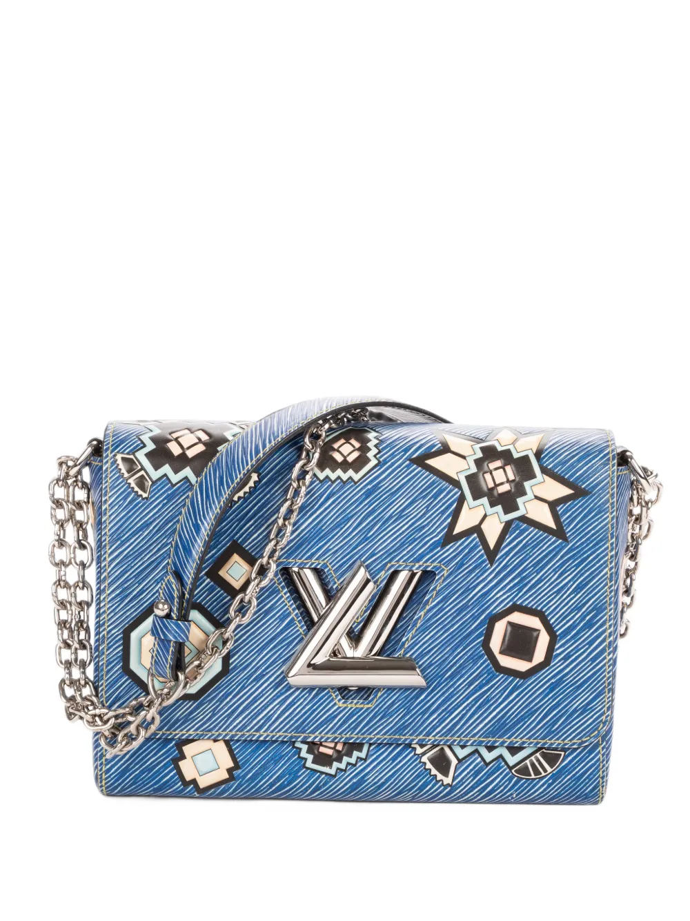 Louis Vuitton Pre-Owned Twist Azteque shoulder bag - Blue