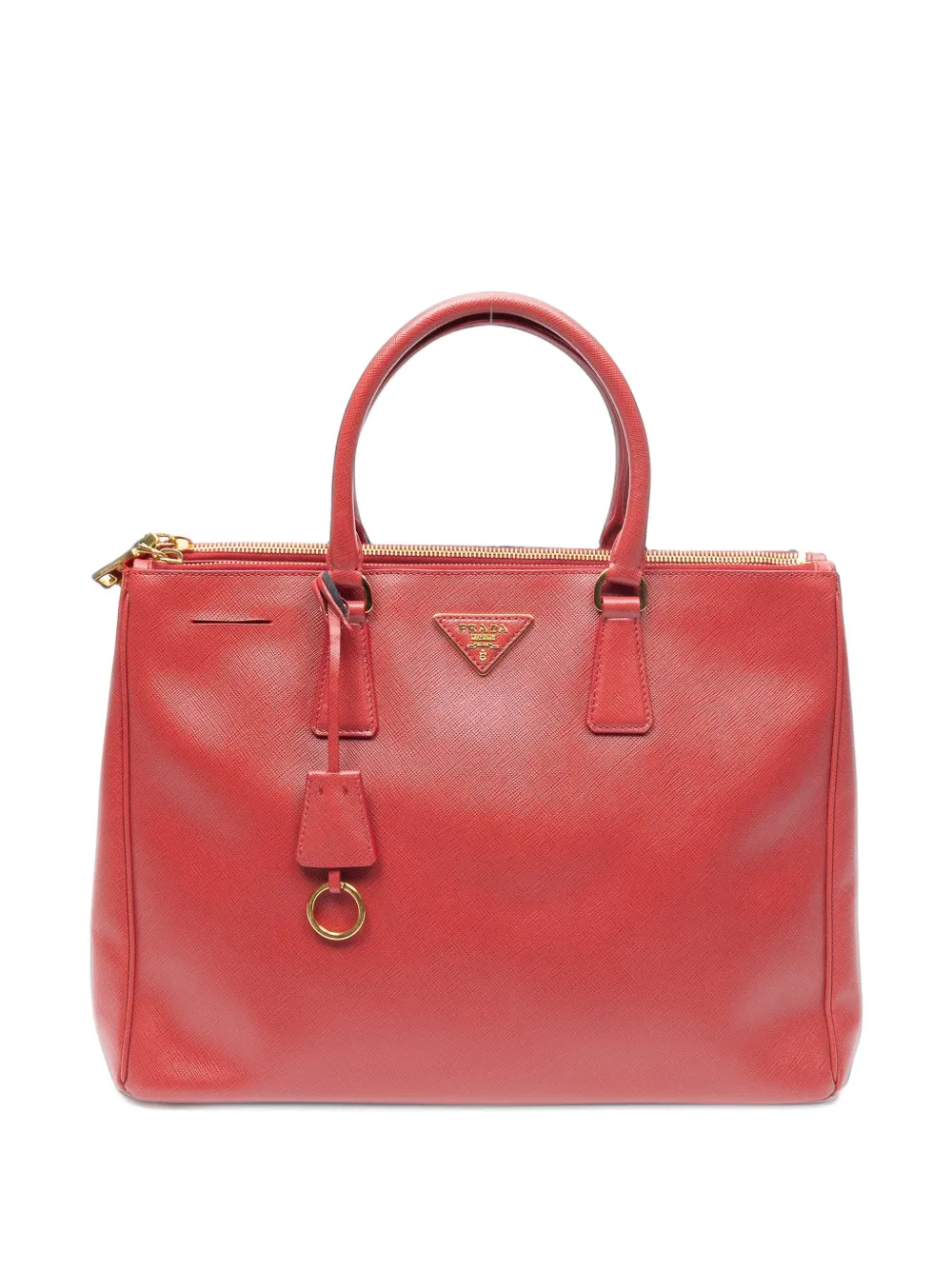 Prada Pre-Owned Galleria double-zip tote bag - Rosso