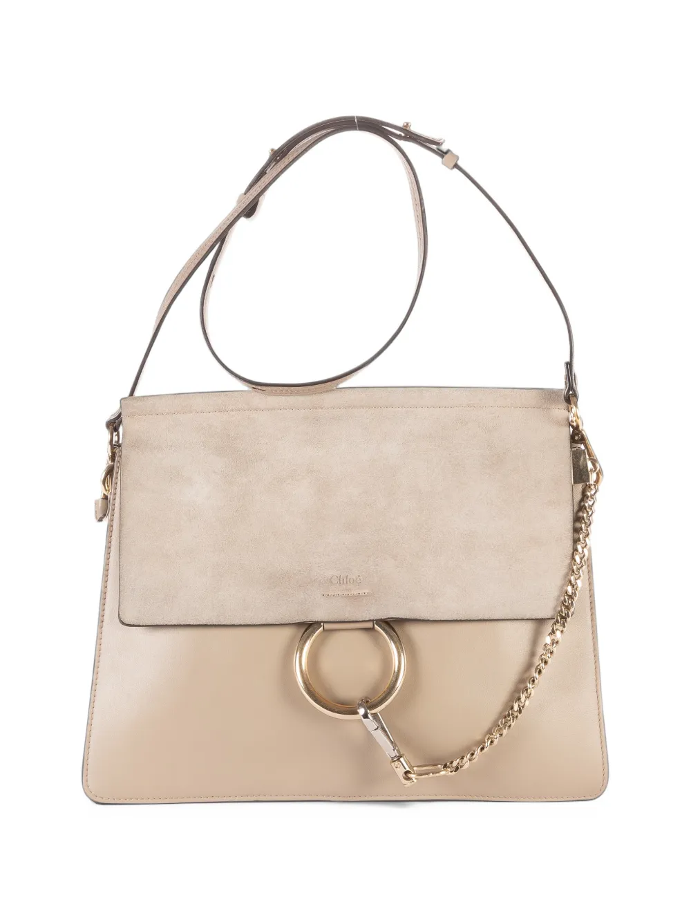 Chloé Pre-Owned Faye shoulder bag - Grau