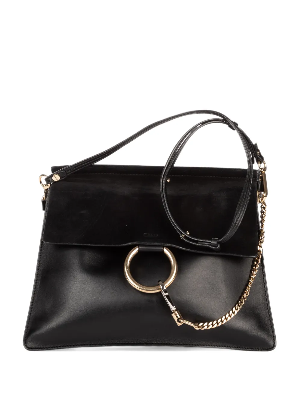 Chloé Pre-Owned medium Faye shoulder bag - Schwarz