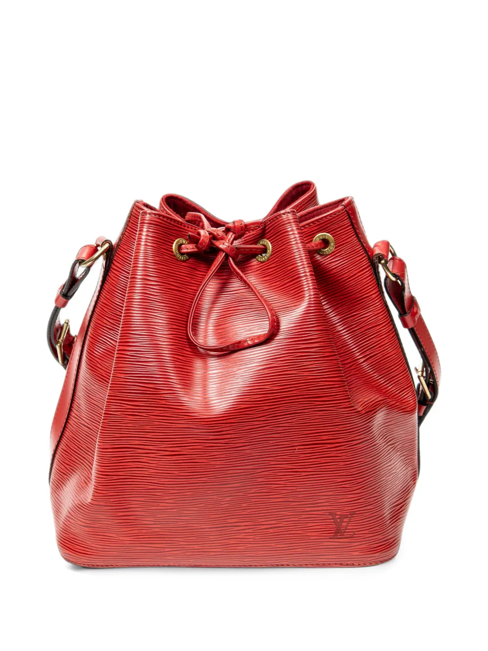 Louis Vuitton Pre-Owned PM Noe Epi leather bucket bag - Red