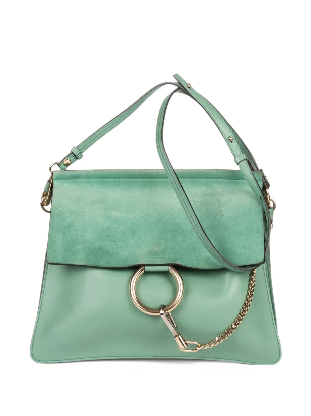 Chloé Pre-Owned Faye shoulder bag - Green