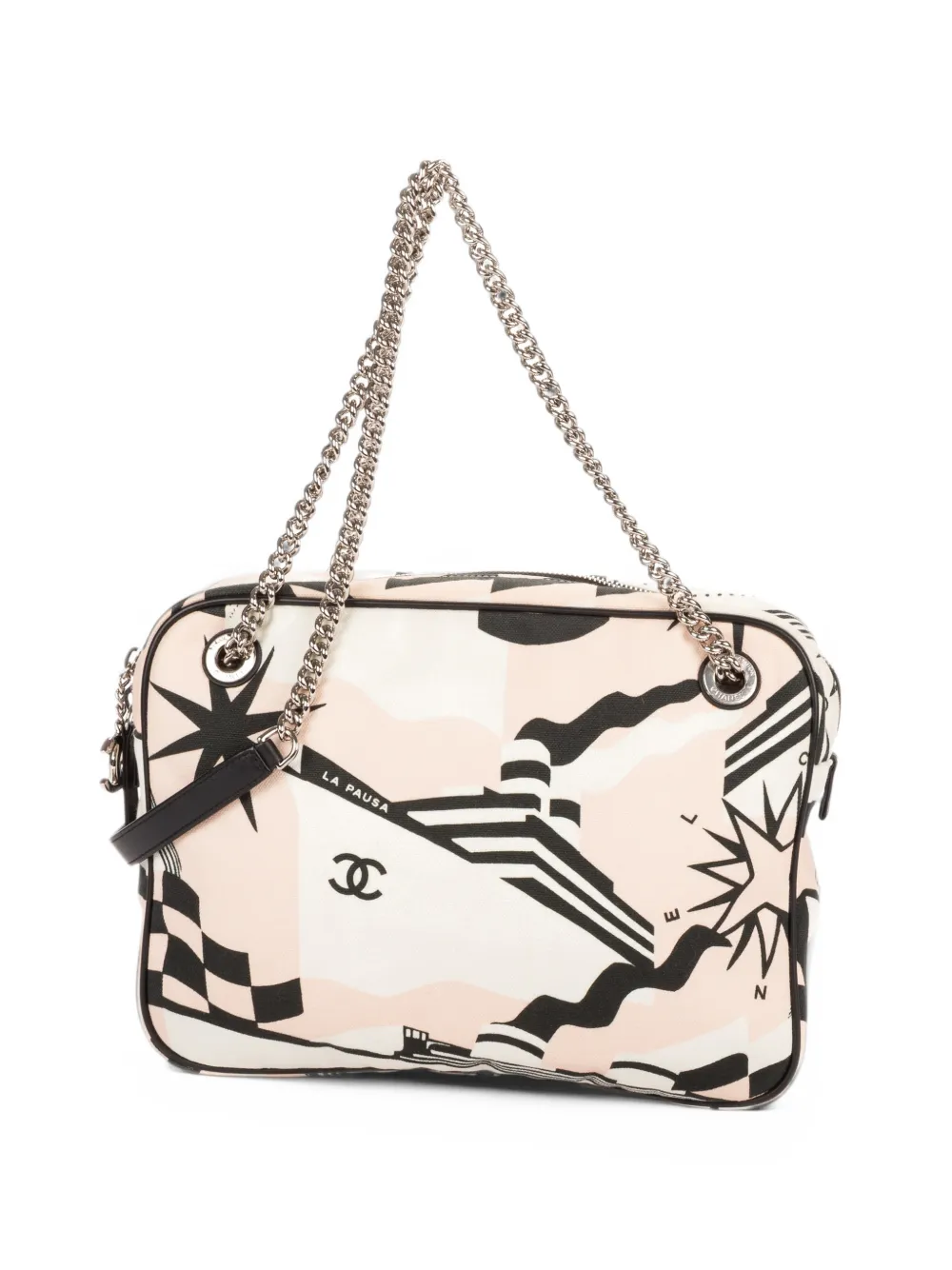 CHANEL Pre-Owned La Pausa Bay camera bag - White