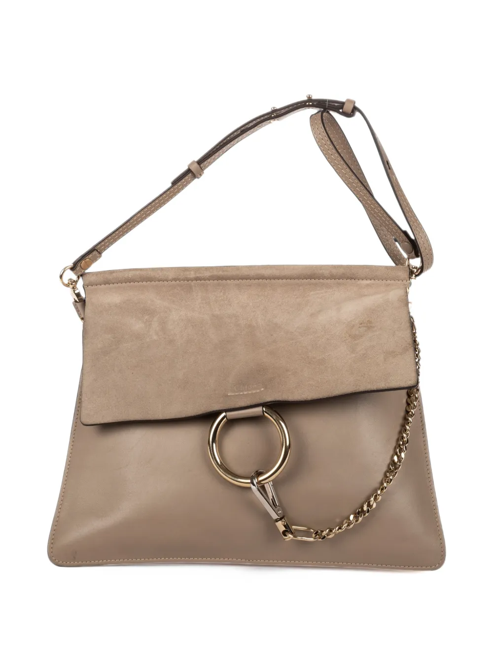 Chloé Pre-Owned Faye shoulder bag - Grau