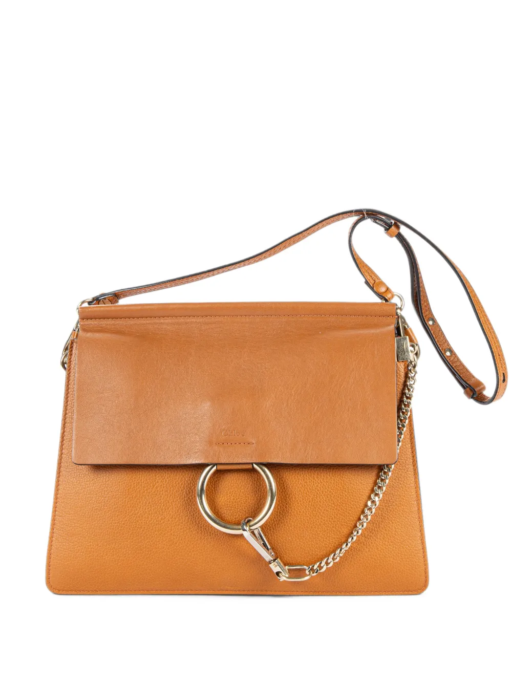 Chloé Pre-Owned medium Faye shoulder bag - Braun