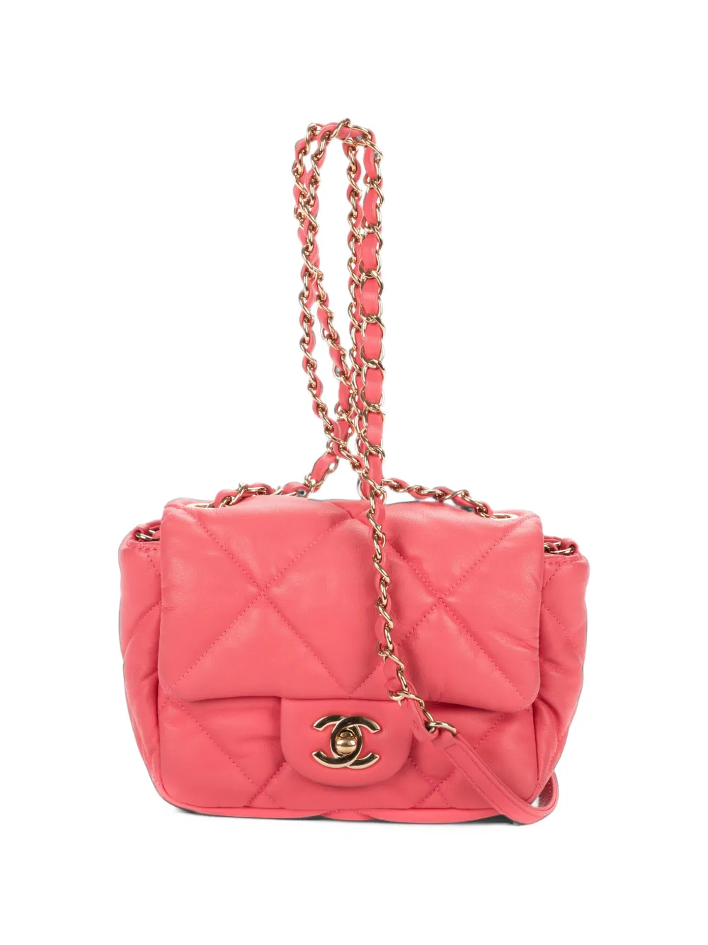 CHANEL Pre-Owned mini Classic Flap shoulder bag - Pink