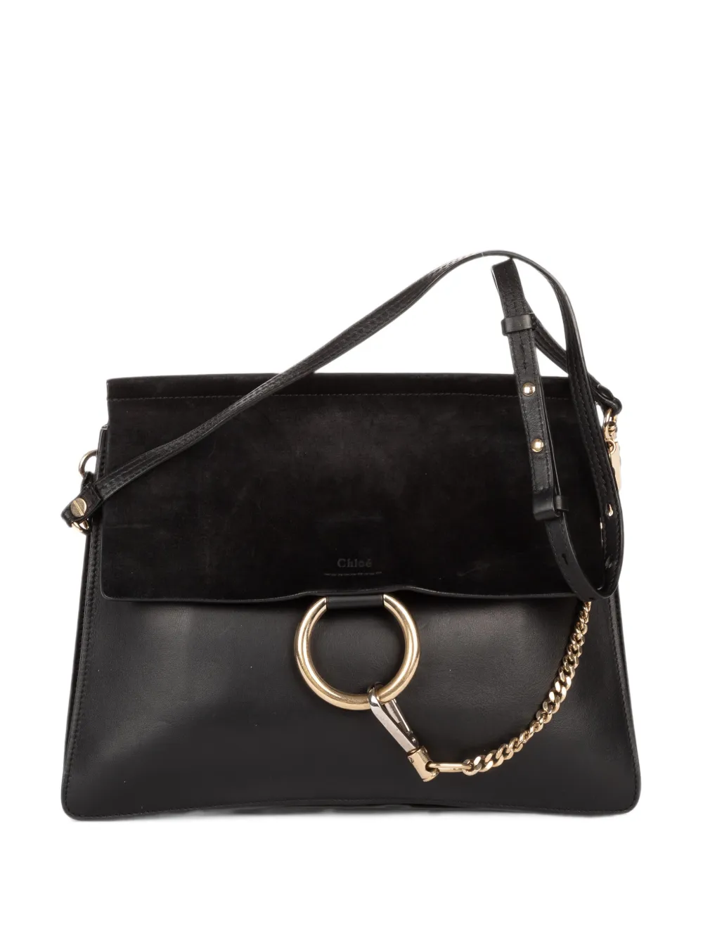 Chloé Pre-Owned medium Faye shoulder bag - Schwarz