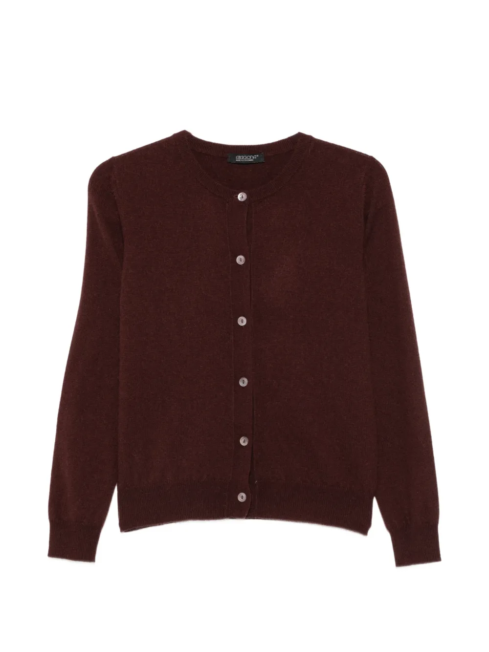 Aragona button-up knitted cardigan - Marron Aragona button-up knitted cardigan - Marron