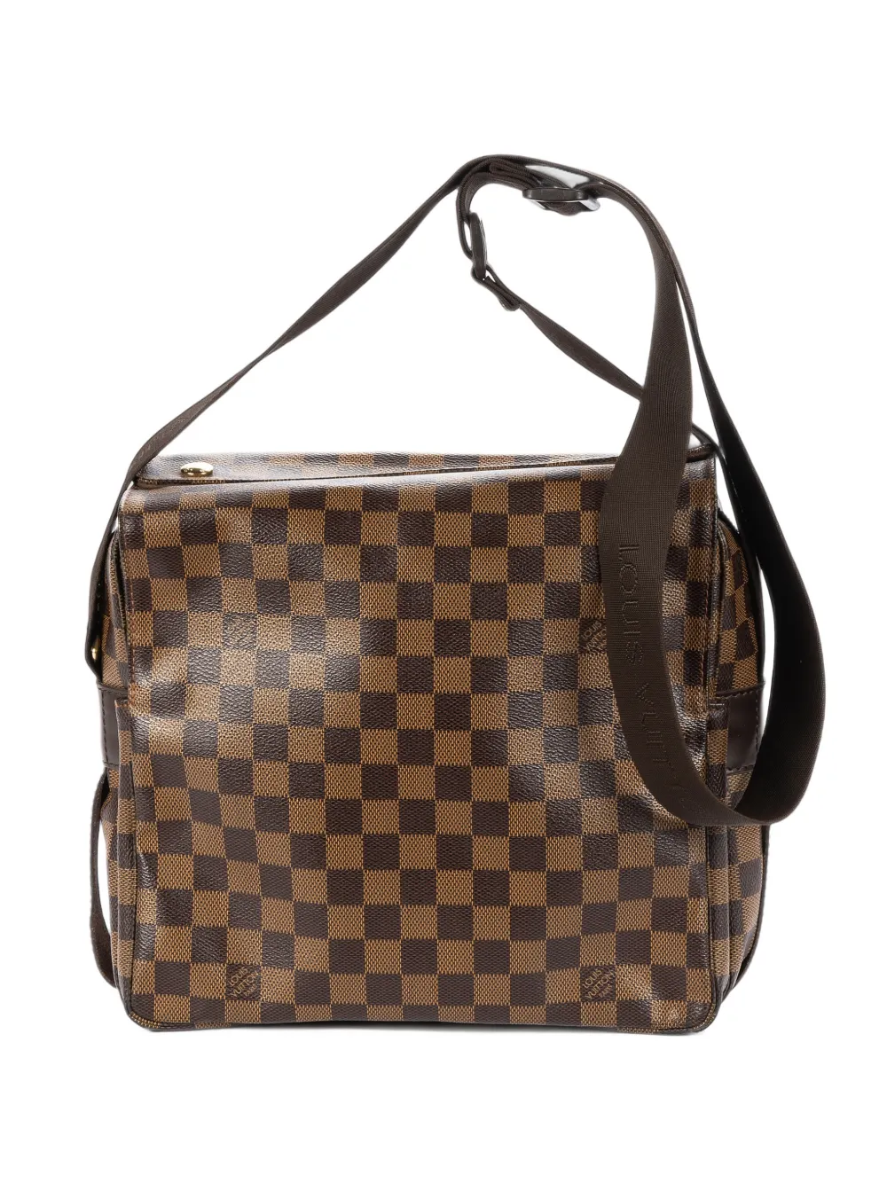 Louis Vuitton Pre-Owned Naviglio Damier Ebene shoulder bag - Marrone