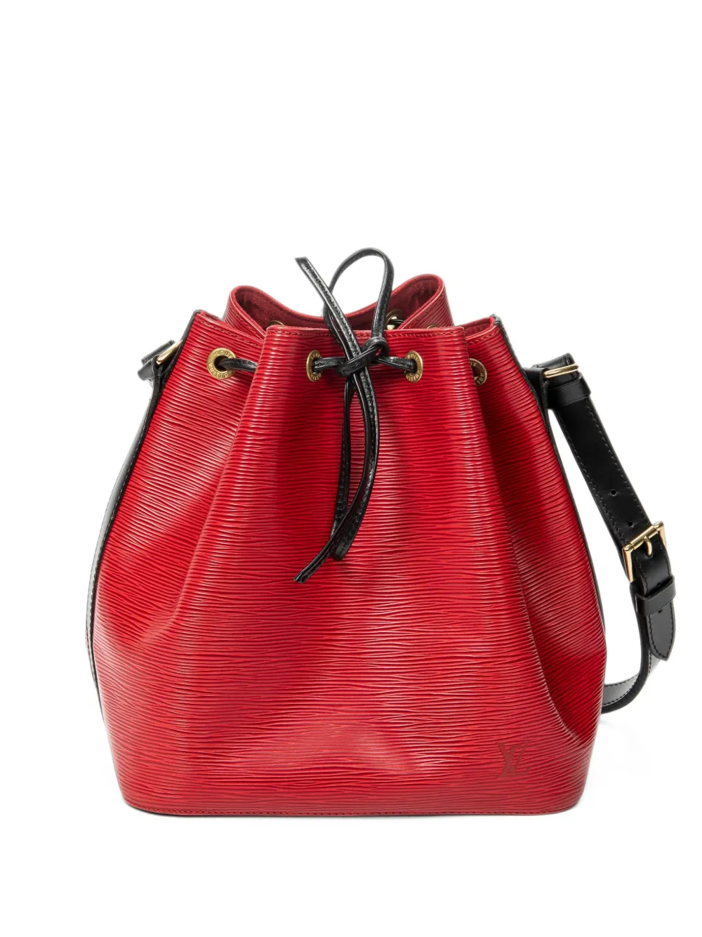 Louis Vuitton Pre-Owned PM Noe Epi-leather bucket bag - Rosso