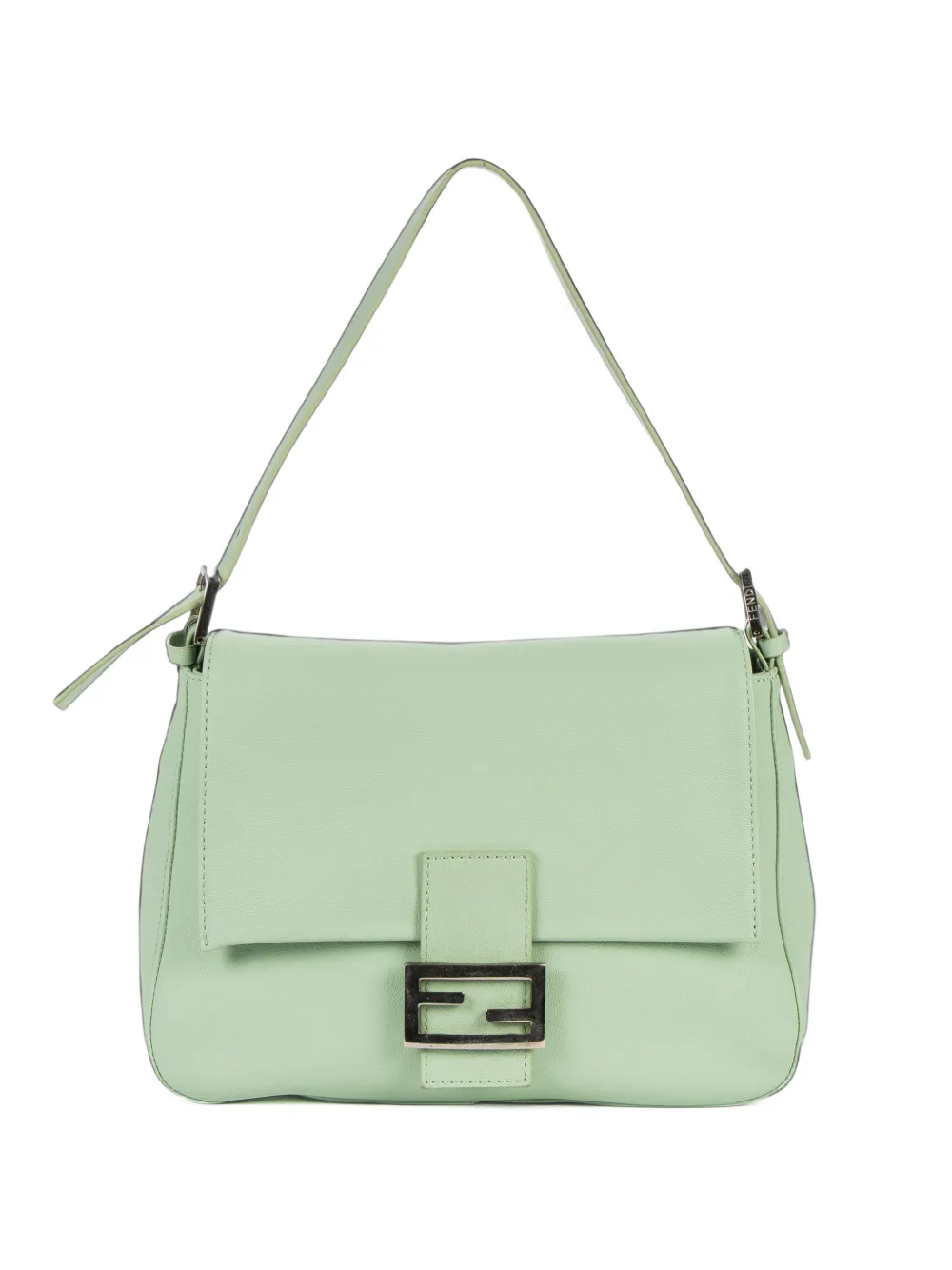 Fendi Pre-Owned Mama Baguette leather shoulder bag - Green
