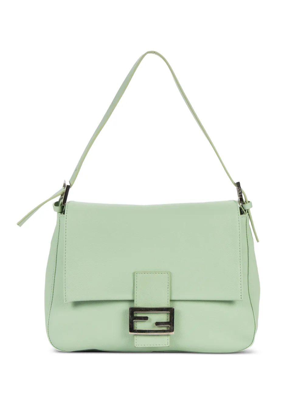 Fendi Pre-Owned Mama Baguette leather shoulder bag - Green