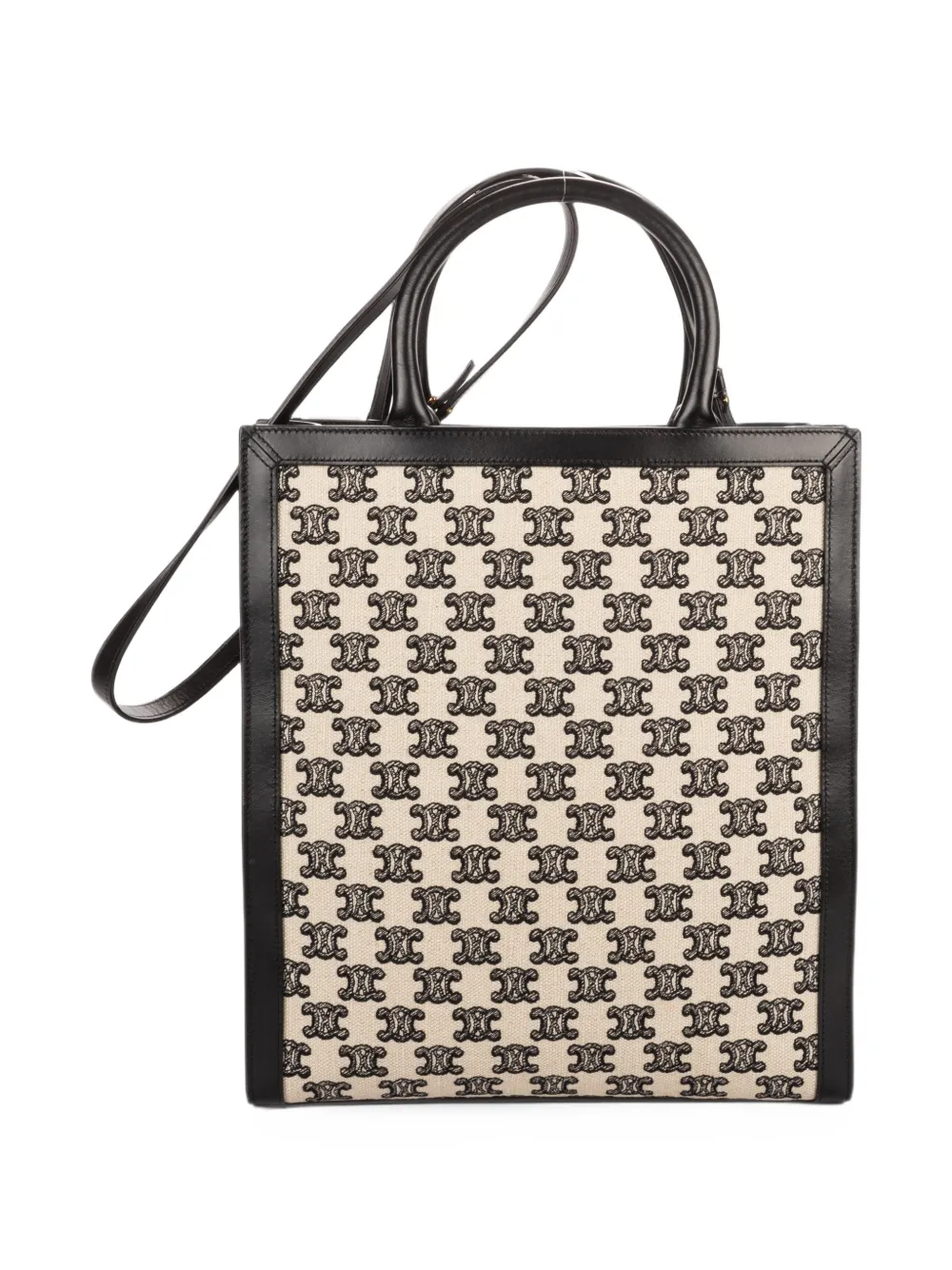 Celine Pre-Owned small Triomphe Vertical Cabas tote bag Zwart