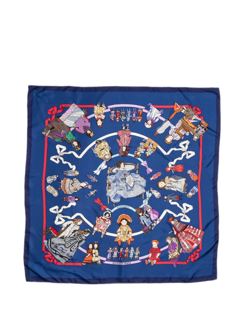 Hermès Pre-Owned Hello Dolly scarf - Blau