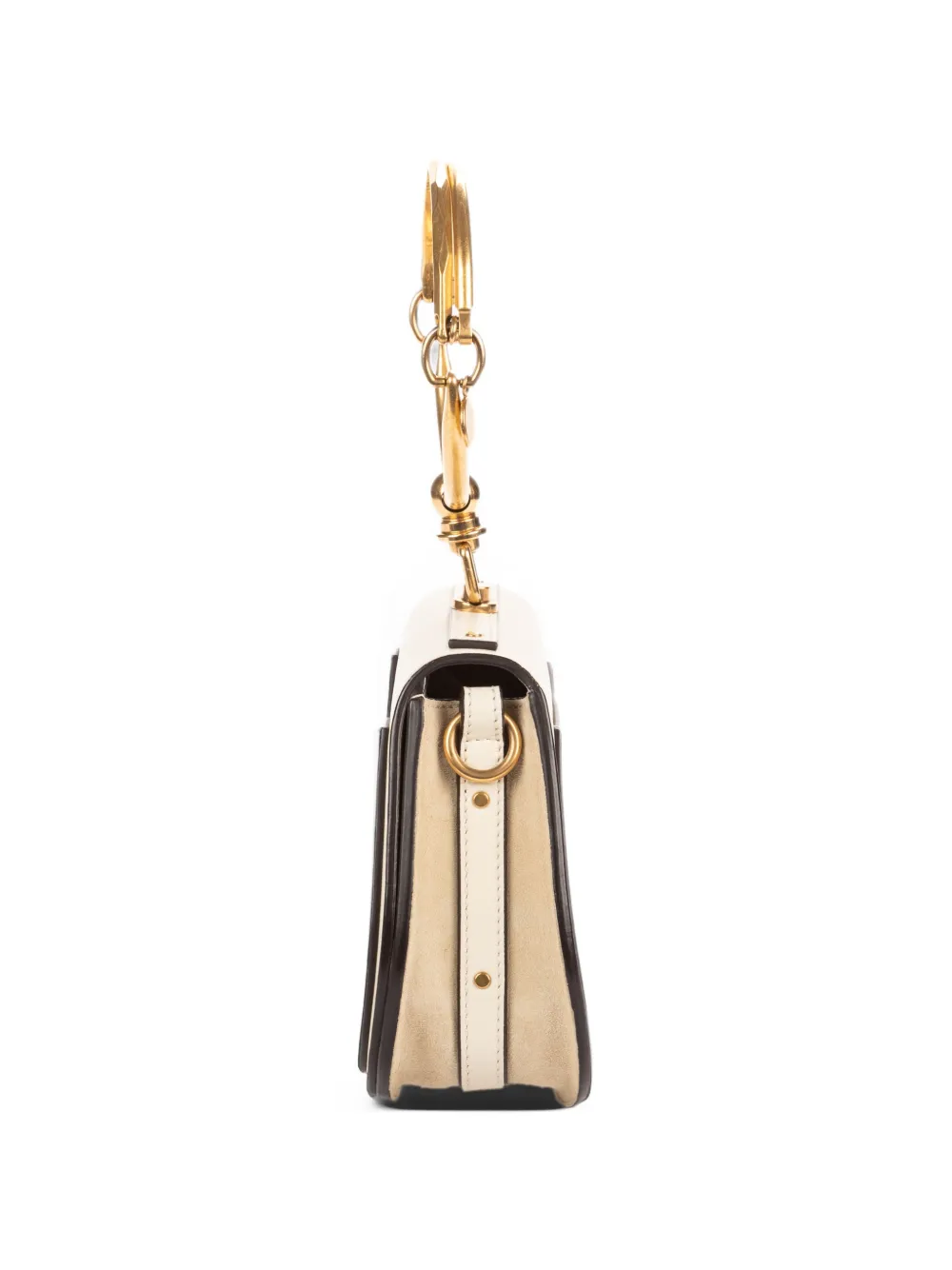 Chloé Pre-Owned small Nile bracelet shoulder bag - Nude
