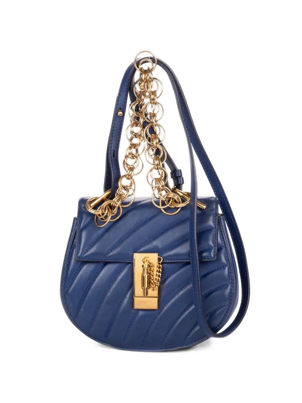Chloé Pre-Owned mini Drew Bijou shoulder bag - Blau