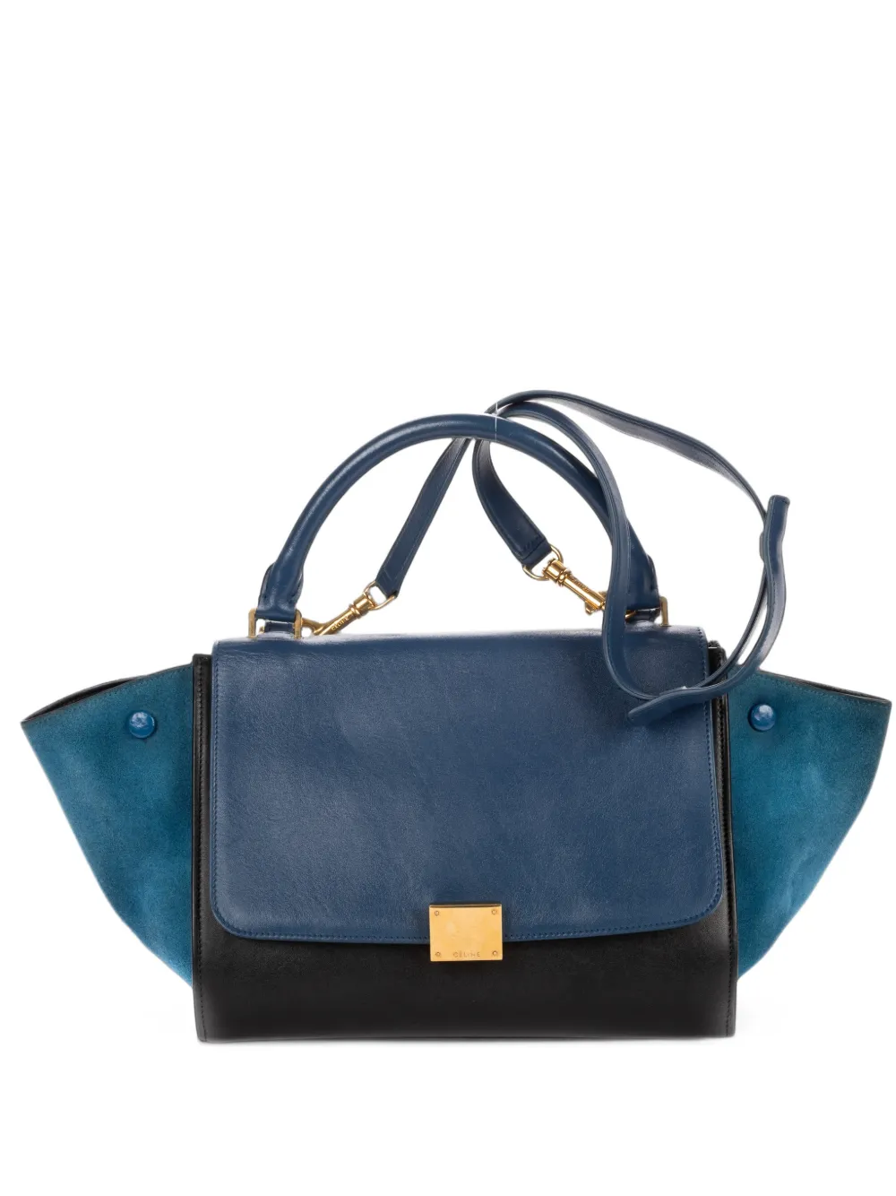 Celine Pre-Owned mini Trapeze tote bag - Blue